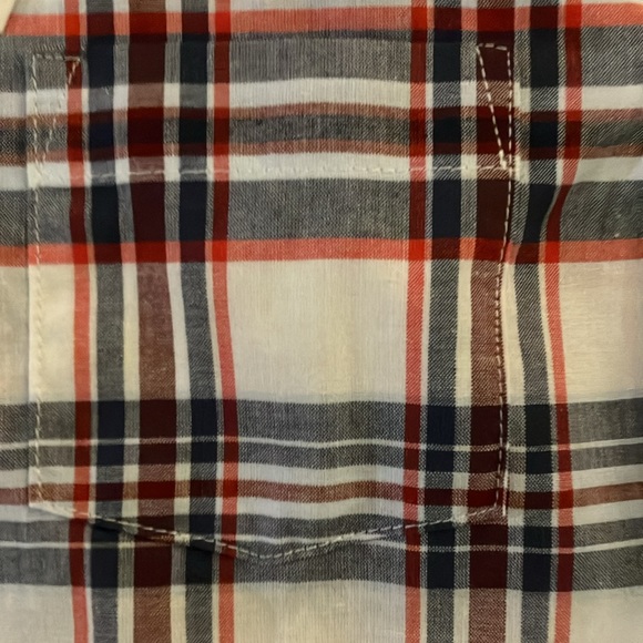 NWT- PLAID SHIRT by Janie and Jack Size 6 - Picture 9 of 10